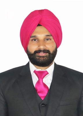 Portrait of Gaganpreet Singh Gosal, Associate.